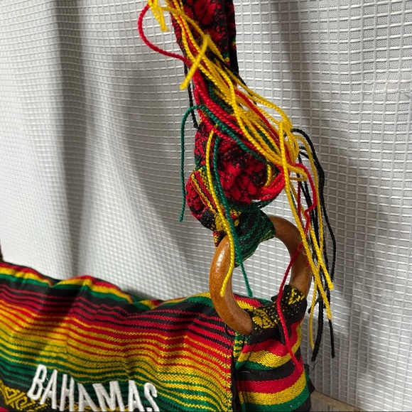 Bahamas Hobo Crossbody Colorful Bag - Picture 3 of 9